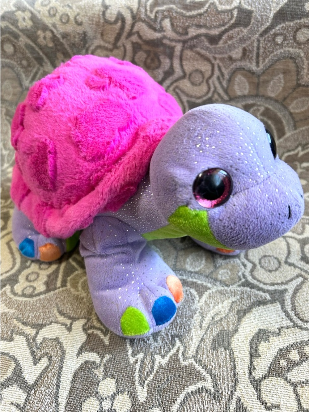 4/$20 Sweet & Sassy Tortoise 12” Plush Turtle by Wild Republic